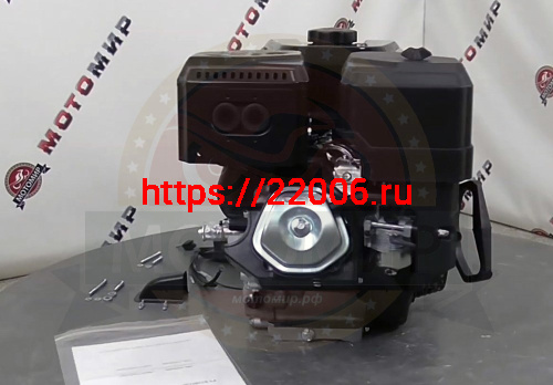 Двигатель LIFAN 16 л.с. KP420E (вал d25 мм) ЭЛ.СТАРТЕР, с катушкой освещения 12В 7А 84Вт фото 3