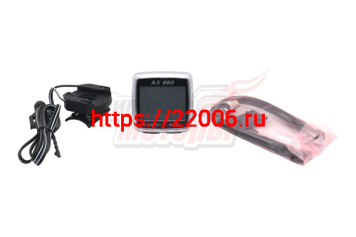 Велокомпьютер AS-411(AS-880) (11 функций, 4 строки)