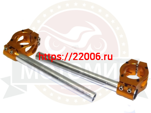 Руль FALCON SPEEDFIRE, левый/правый с хомутом (клипон)48мм  (RF2B303)+(RF2B304)