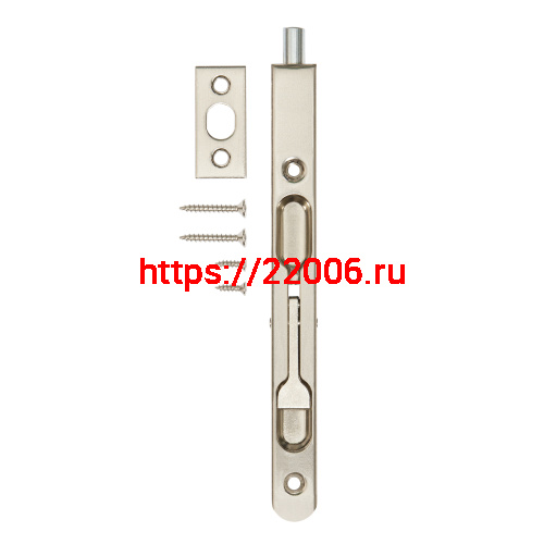 Торцевой Ajax (Аякс) упор RIGEL-FB 160/R SN мат.никель фото 4