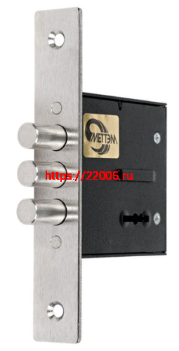 Замок Mettem (Меттэм) врезной сувальдный ЗВ8 852.0.0, 3 кл.