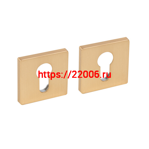 Накладка Fuaro (Фуаро) на цилиндр ET.K.ZL52 SSG-39 сатинированное золото