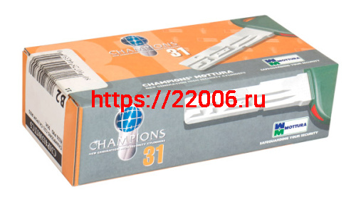 Цилиндровый механизм Mottura (Моттура) с вертушкой C31F363601RLC5 (72 мм/31+10+31), ЛАТУНЬ (PVD) (верт. 99.506) фото 2