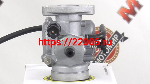 Карбюратор NIBBI Racing PE24FL (SP), реком.двиг. 50-125 см3 (вход/выход 25 и 46 мм) фото 2