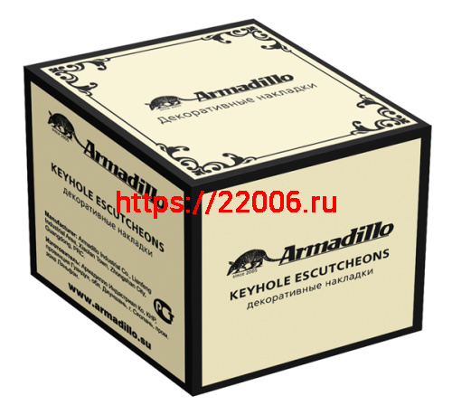 Накладка Armadillo (Армадилло) CYLINDER ET/CL-FG-10 Французское золото 2 шт. Партия1 фото 2