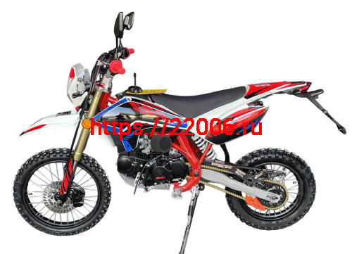 Питбайк X-MOTOS RX 125 17/14 (светотехника, фара, зеркала) фото 3