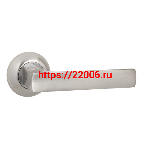 Ручка Ajax (Аякс) раздельная R.JR54.ERGO (ERGO JR) SN/CP-3 матовый никель/хром