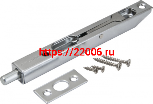 Упор Armadillo (Армадилло) дверной торцевой RIGEL17-140 (FB 5-1/2) CP-8 хром