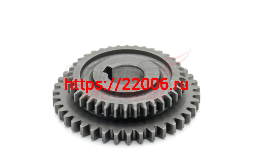 Шестерня промежуточного вала КПП (двойная) 39/38 зубов SR1Z-135Е