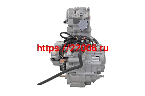 Двигатель 170MM (CB250) ZONGSHEN жидкостное охлаждение (патрубки, педаль п/п, кикстартер) фото 3