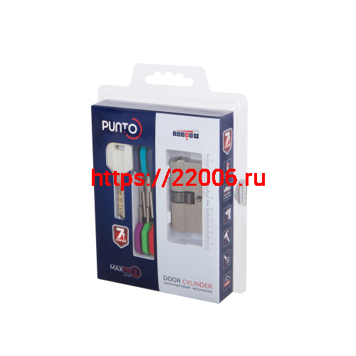 Цилиндровый Punto (Пунто) механизм MaxPro7000Key60mm(25+10+25) CP хром 7key фото 2