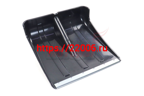 Лопата снегоуборочная 370*380мм "Умка" (оцинк. планка, без черенка)