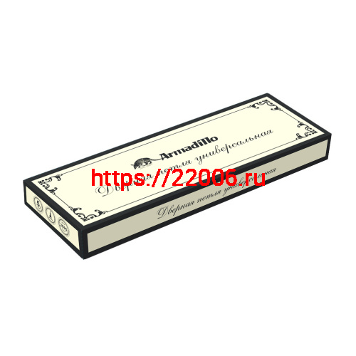 Петля Armadillo (Армадилло) универсальная Castillo CL 500-A4 102х76х3,5 WAB Матовая бронза фото 2