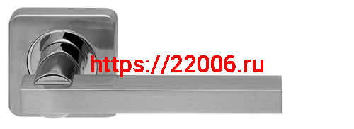 Ручка Armadillo (Армадилло) раздельная K.SQ52.ORBIS (ORBIS SQ004) SN/CP-3 матовый никель/хром