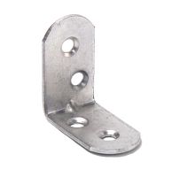 Кронштейн skobis (СКОБИС) мебельный МК 30х30х16х1,5 цинк белый