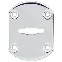 Декоративная Punto (Пунто) накладка ESC021/0-SS-NEW (нержавейка) на сув. замок без шторки (1 шт.) тех.упак.