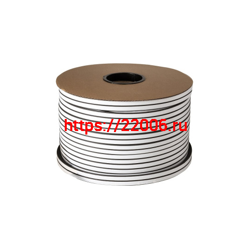 Уплотнитель Fuaro (Фуаро) самоклеящийся ADH/D-14x12mm, BLACK черный 120m фото 2