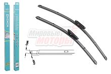 Щётки стеклоочистителя комплект 2шт. HEMEN 450/600 мм (HP6045B3)