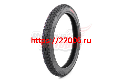 Покрышка 17" 2,50-17, ТL, BFV008 универс. (премиум качество) Kingworld МАРКИРОВАННАЯ