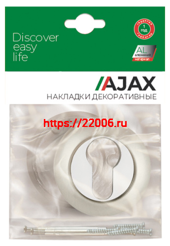 Накладка Ajax (Аякс) под цилиндр ET.R.JR54 (ET JR) BL-24 черный фото 2