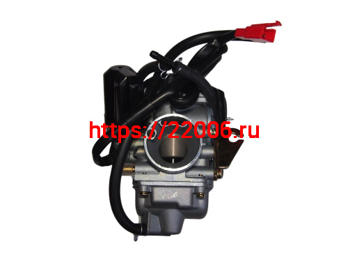 Карбюратор 4х такт. GY6-150 (заслонка d24мм) FT125/150 (1713) LK-180GY-2 фото 4