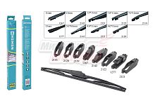 Щётка стеклоочистителя задняя HEMEN 400 мм + 8 адаптеров (HR40U)