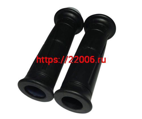 Ручка руля правая (газа) QUANTUM в сборе (с резинкой) + ручка левая (резиновая) (071,072) фото 3