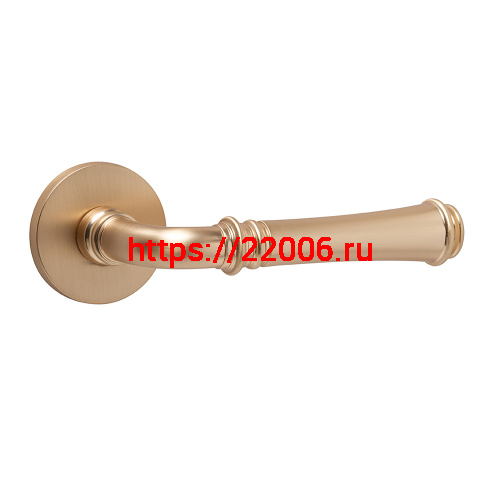 Ручка Punto (Пунто) раздельная R.ARC.R52.SORENTO SSG-39 сатин.золото