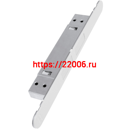 Магнитная AGB (АГБ) защелка регулируемая Touch B01120.30.FM (белый) с лицевой планкой B01120.31.FM