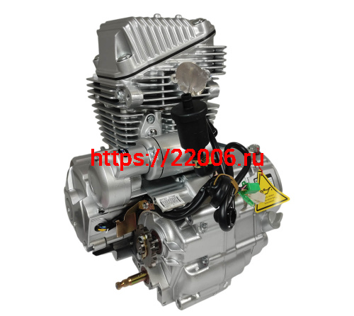Двигатель 4т. 271 см3 175FMN, CB300RL, ZONGSHEN, 4х клап., эл+кик, возд охл 5 передач фото 5