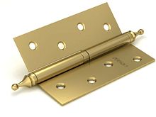 Петля Fuaro (Фуаро) съемная 410/BL-4 100x75x2,5 SB left (мат. золото) левая БЛИСТЕР