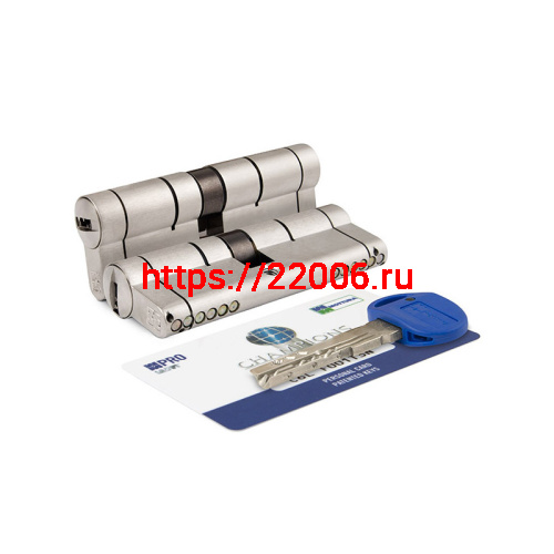 Цилиндровый Mottura (Моттура) механизм CP4D465101 (97 мм/41+10+46) МАТ.НИКЕЛЬ