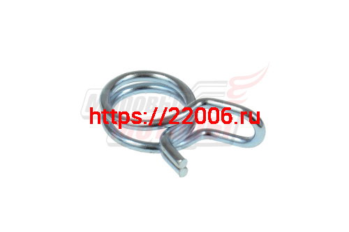 Хомут шланга пружинный, проволочный, двойной, диаметр 23 мм