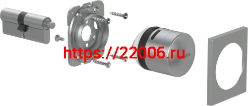 Декоративная Armadillo (Армадилло) накладка SLIM DS.RT01.08 SN матовый никель фото 2