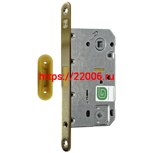 Защелка Guardian (Гардиан) межкомнатная магнитная Soft 1М G, золото /128:6333/