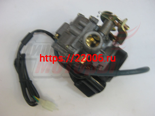 Карбюратор 50см3 KEIHIN PD19J-9 Racer Lupus, WM Mantis, YB50QT-9