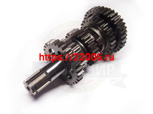 Вал вторичный CB250 см3 Zongshen ZS 170MM-2 в сборе (100103679) фото 2