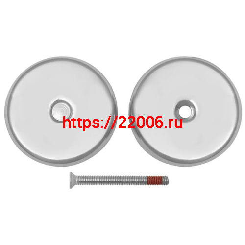 Декоративная Fuaro (Фуаро) накладка ESC-001-CP заглушка (хром) фото 3