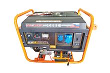 Генератор бенз. "LIFAN" 5GF-4(LF6500Е)(ном.5кВт,макc5,5кВт, 4т.,13л.с.188FD,бак 25л.,электростартер, медн.обм.альтернатора, AVR, жк табло, колеса, АКБ