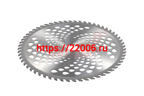 Нож мет. 255мм 60z (25.4*1.3*60T) (с победитовыми напайками)