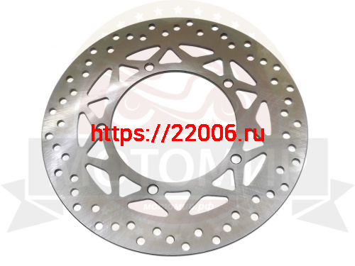 Диск тормозной передний (244х115х4) (отв: 5х78) YBR125 фото 2