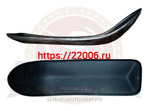 Накладка лыжы миниснегоходов №18 (900x250x6)