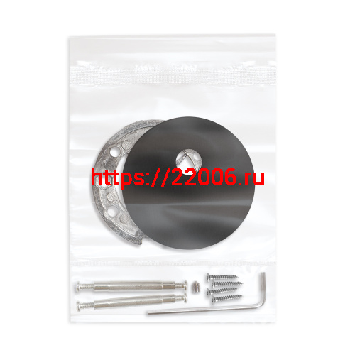 Накладка Fuaro (Фуаро) на шток цилиндра ESC.O.RLR/R.486 BL-24 черный (1шт.) фото 2