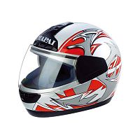 Мотошлем YM-801А серый (М)