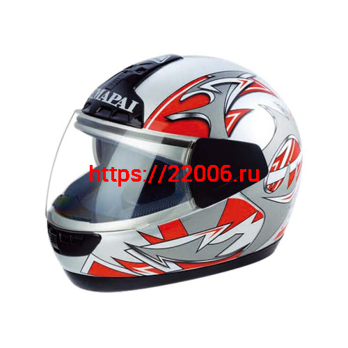 Мотошлем YM-801А серый (XS)