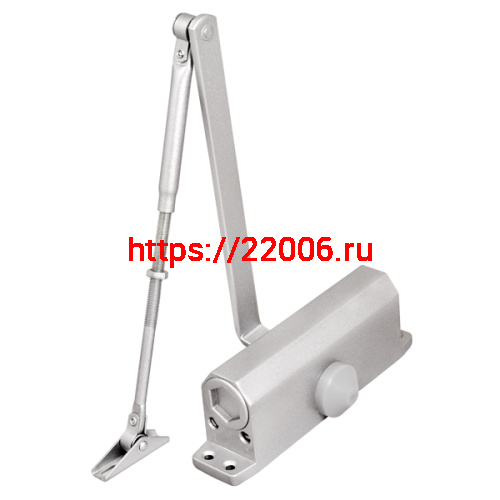 Доводчик Ajax (Аякс) дверной DCTR50-100 hold open AL алюминий