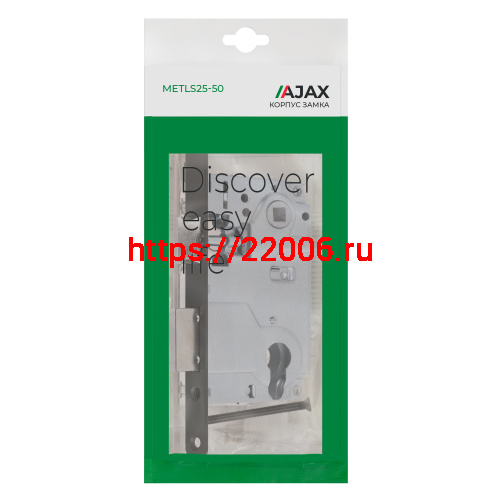 Корпус Ajax (Аякс) замка METLS25-50 CP хром фото 2