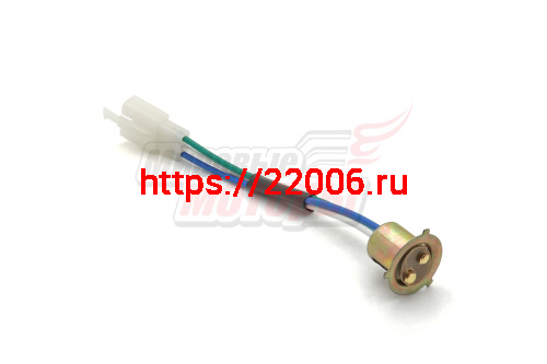 Патрон фары Delta (прямоуголный штекер)