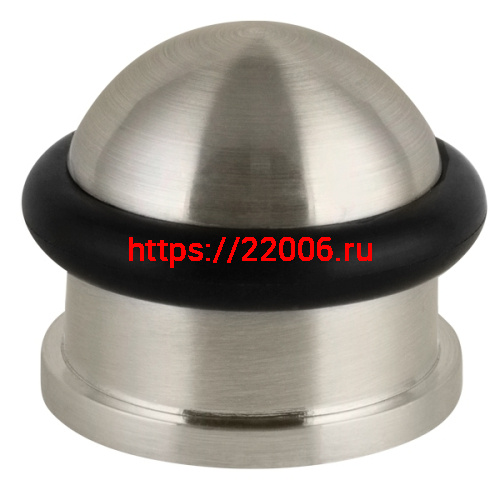 Упор Punto (Пунто) дверной напольный DFIX/F26 (DS PF-26) SN-3 мат.никель