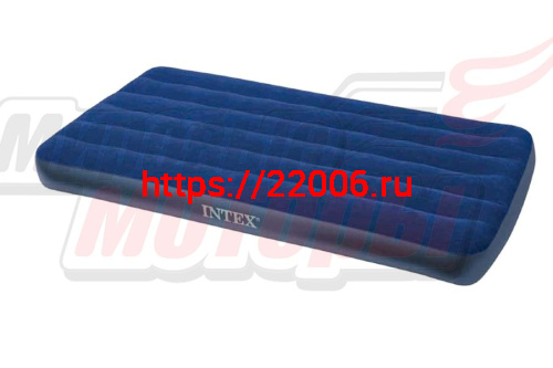Матрас кемпинговый флок 99х191х25 см (64757) INTEX